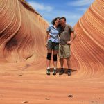 Sandra und Frank an der Wave