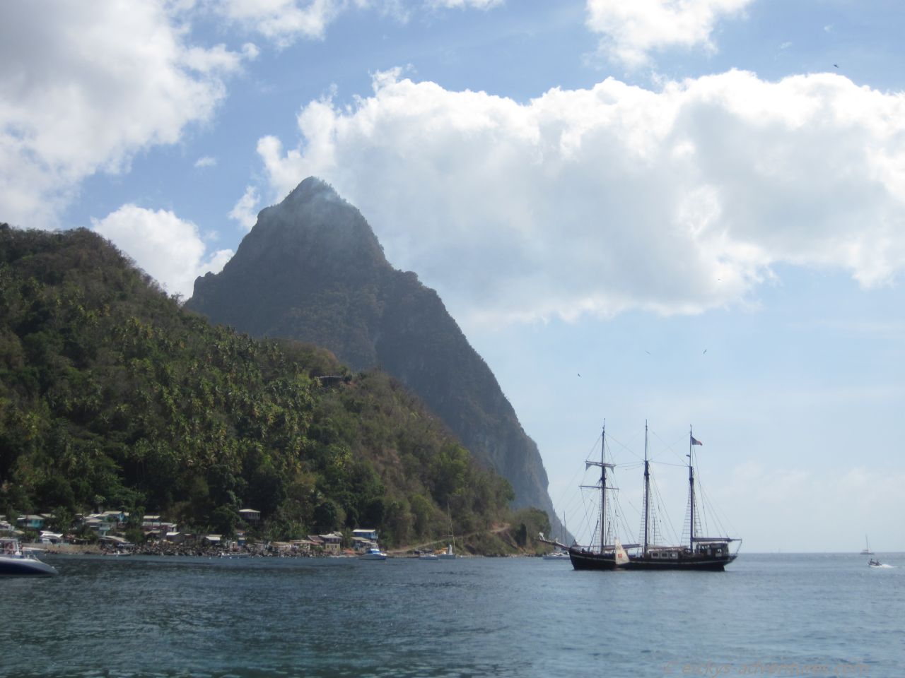 die Pitons die Pitons