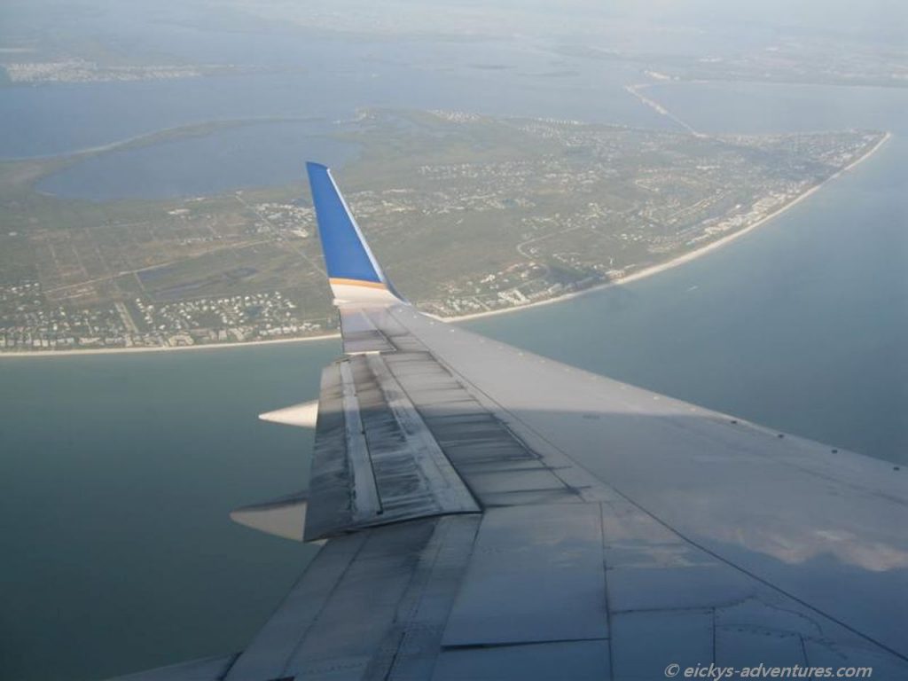 im Anflug auf Ft. Myers