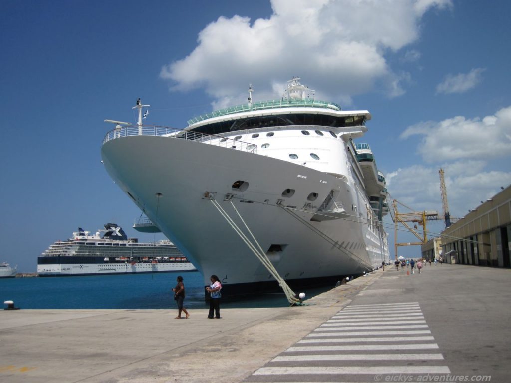 Serenade im Containerhafen - Barbados