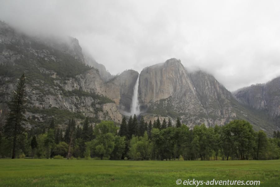 Wasserfall im Yosemite National Park Wasserfall im Yosemite National Park
