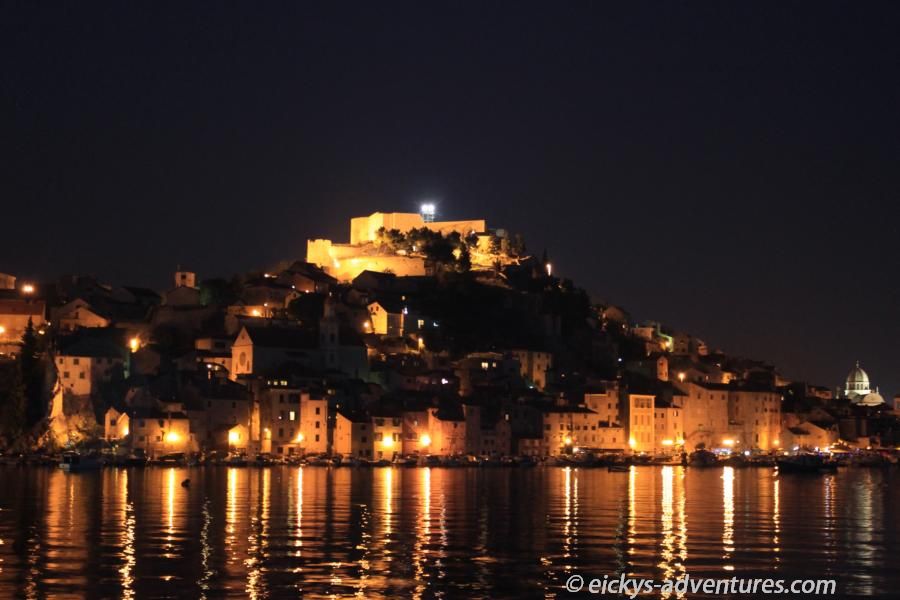 Sibenik bei Nacht Sibenik bei Nacht