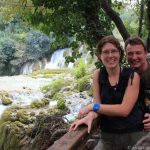 Frank und Sandra im Krka National Park