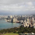 Blick auf Waikiki vom Diamond Head