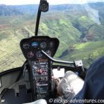 Heli-Flug in den Waimea Canyon