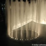 die Fontänen vorm Burj Khalifa