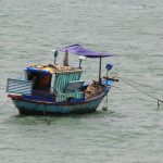 Fischerboot nördlich von Nha Trang
