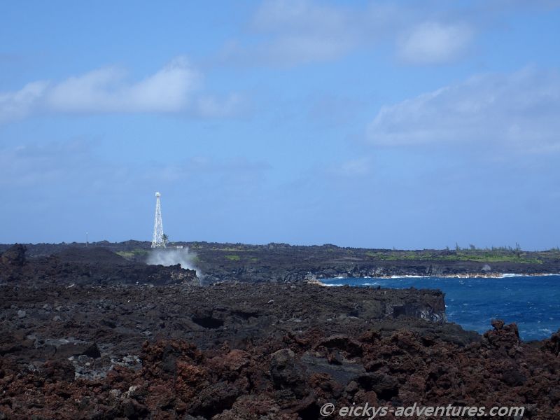 Lava-Küste mit Lighthouse Lava-Küste mit Lighthouse