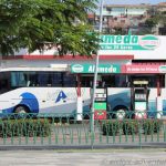 der Viazul Bus muss noch vollgetankt werden