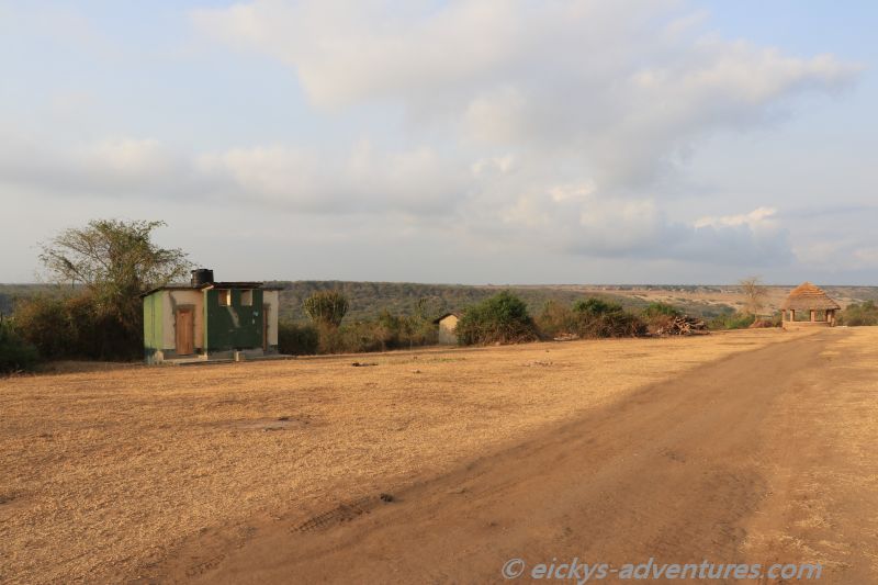 Camping auf der Mweya Peninsula Camping auf der Mweya Peninsula