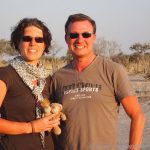 Sonnenuntergang im Chobe