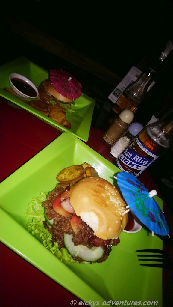 Burger im Coco Loco