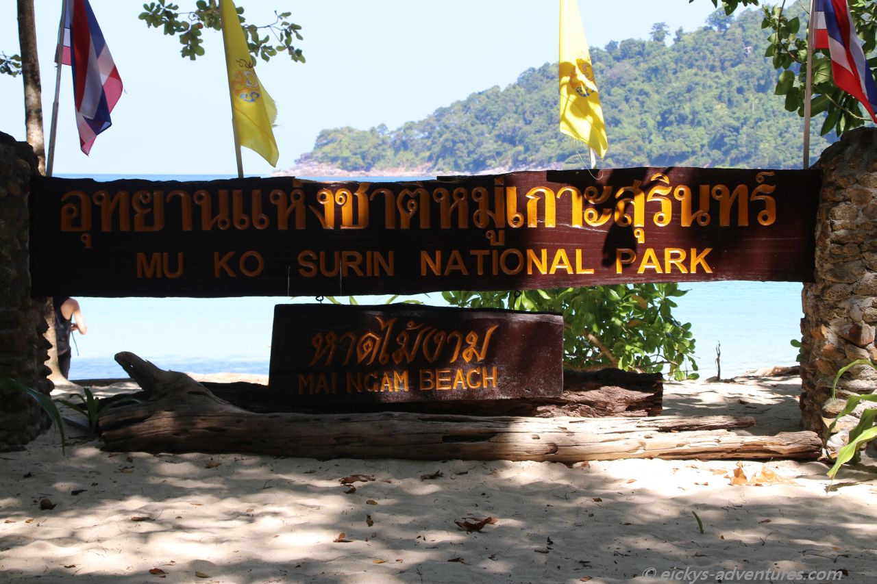 im Mu Ko Surin Nationalpark im Mu Ko Surin Nationalpark