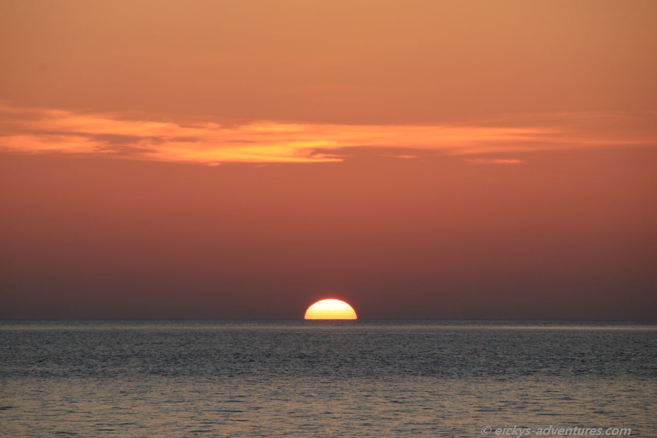 Sonnenuntergang über der Andaman See Sonnenuntergang über der Andaman See