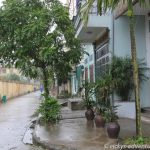 Straße in Ninh Binh vorm Kim Lien Guesthouse