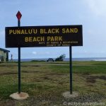 Punaluu Black Sand Beach Park